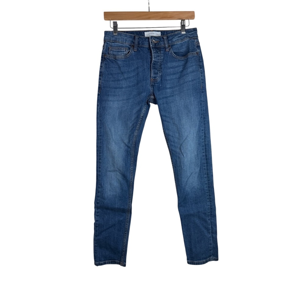 Topman Skinny Stretch Jeans size 28 Blue